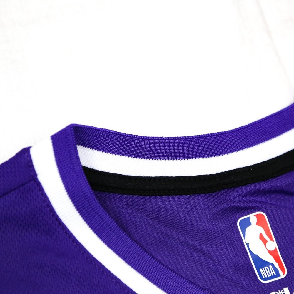 LA Lakers Shooting Training Jersey Shirt Purple - Picture 6 of 9